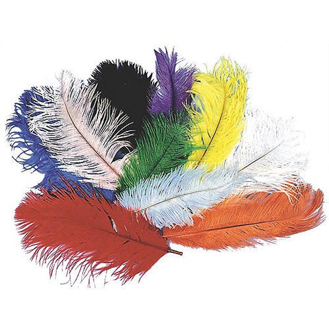 12"- 16" Ostrich Plume | Horror-Shop.com