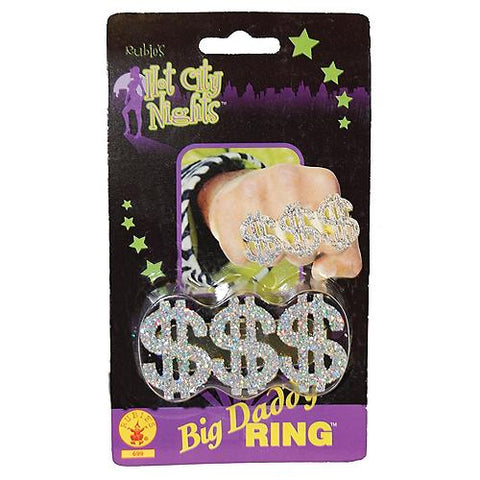 Triple Dollar Sign Ring