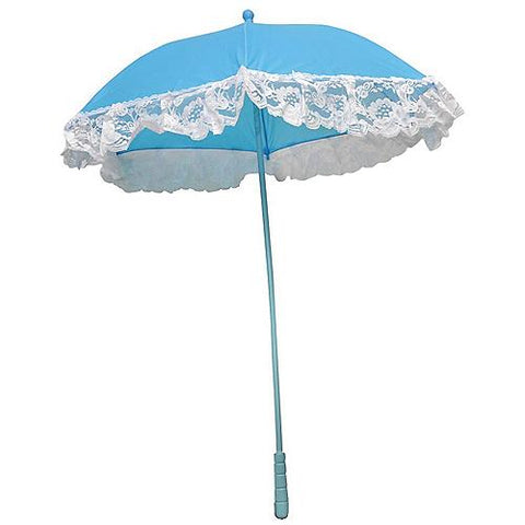 25-Inch Nylon Parasol with Ruffle | Horror-Shop.com