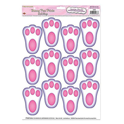 Bunny Paw Prints Peel-N-Place