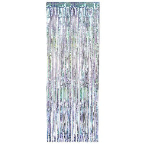 Iridescent Fringe Curtain