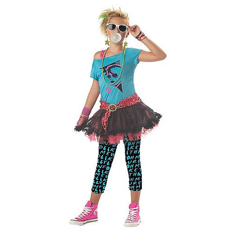 Girl's 80s Valley Girl Costume