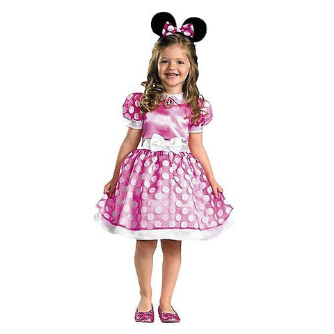 Girl's Pink Minnie Mouse Classic Costume | Horror-Shop.com