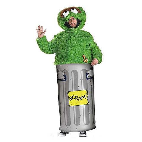 Men's Retro Oscar the Grouch Costume - Sesame Street