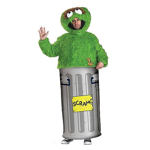 Men's Retro Oscar the Grouch Costume - Sesame Street | Horror-Shop.com