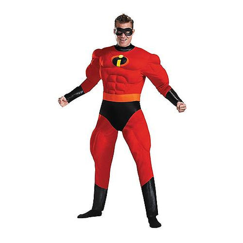 Men's Mr. Incredible Deluxe Muscle Costume | Horror-Shop.com