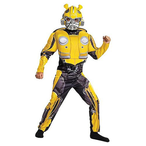 Boy's Bumblebee Classic Muscle Costume - Transformers Movie | Horror-Shop.com