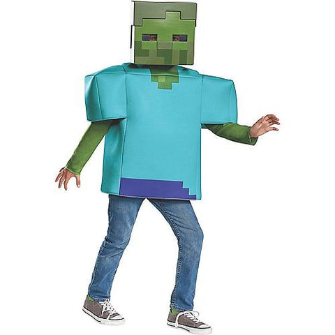 Boy's Zombie Classic Costume - Minecraft | Horror-Shop.com