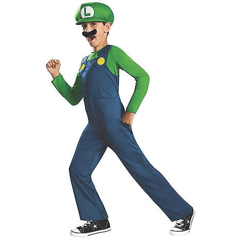 Boy's Luigi Classic Costume | Horror-Shop.com