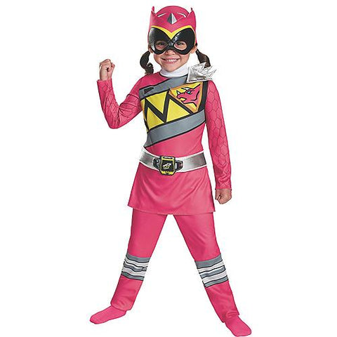 Girl's Pink Ranger Classic Costume - Dino Charge | Horror-Shop.com