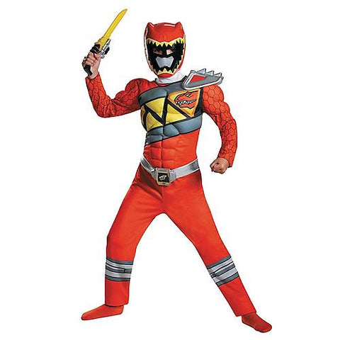 Boy's Red Ranger Classic Muscle Costume - Dino Charge | Horror-Shop.com