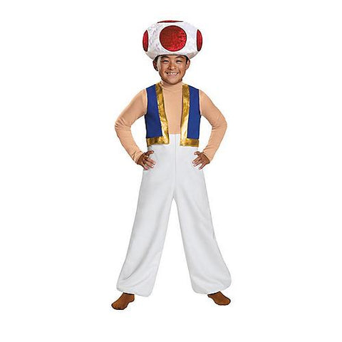 Boy's Toad Deluxe Costume - Super Mario Brothers