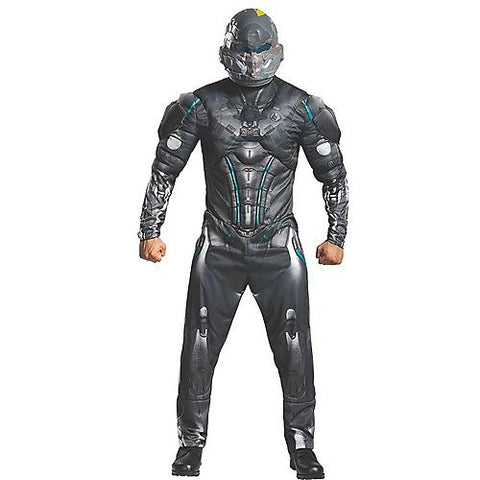 Men's Spartan Locke Muscle Costume - Halo | Horror-Shop.com