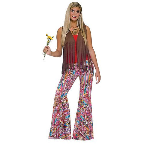 Wild Swirl Bell Bottom Pants