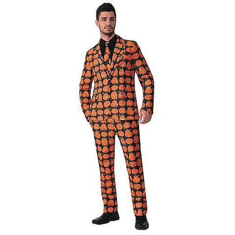 Men's Pumpkin Suit & Tie