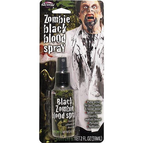 2oz Black Zombie Blood Spray