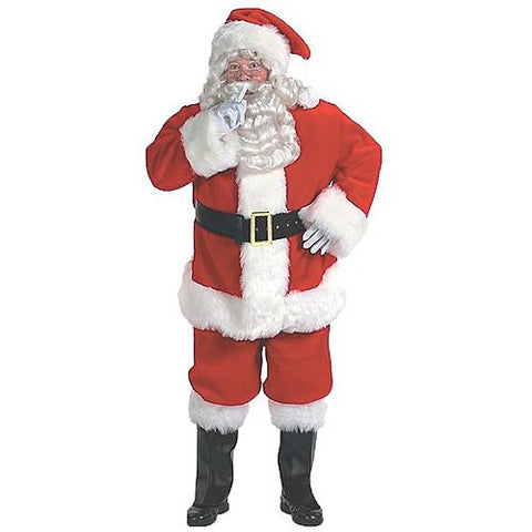 Men's Plus Size Santa Suit Rich Velvet