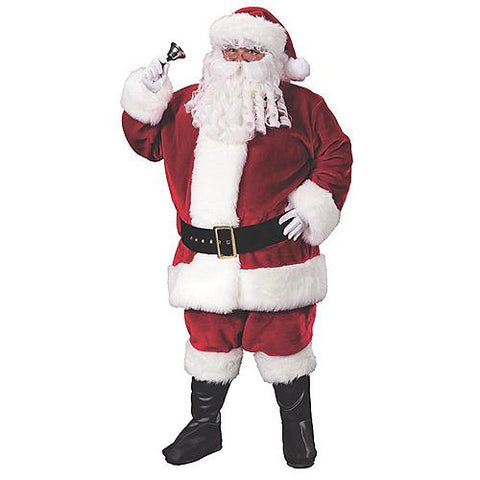 Men's Plus Size Santa Plush Crimson