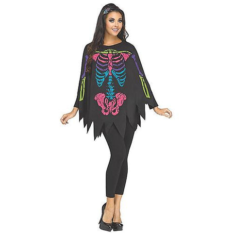 Women's Poncho Skeleton