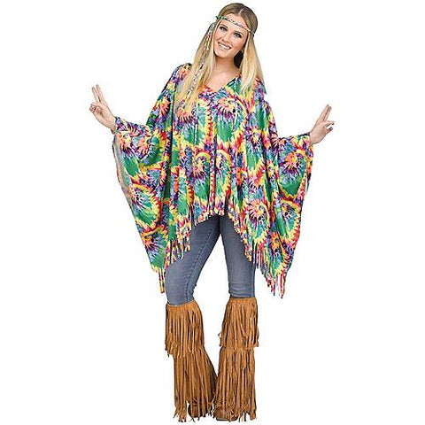 Poncho Tie-Dye Hippie