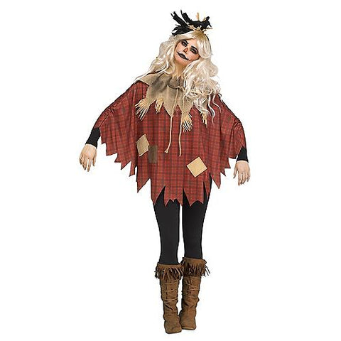 Women's Scary Crow Poncho