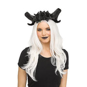 black-horn-flowers-headpiece-adult