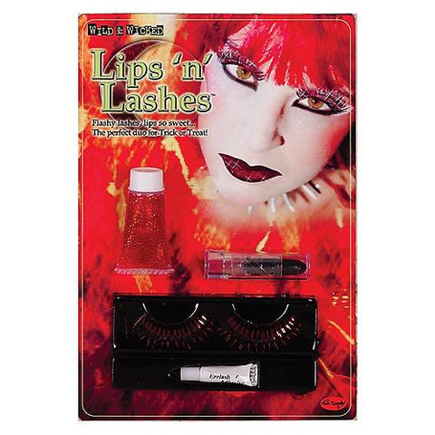 Lips & Lashes Devil Red