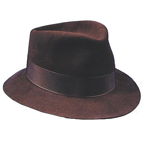 Fedora Deluxe Brown | Horror-Shop.com