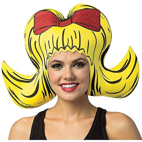 Comic Bouffant Foam Wig