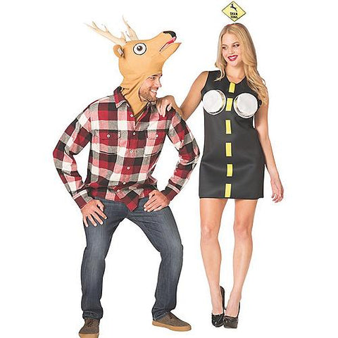 Deer In Headlights Couple Costume