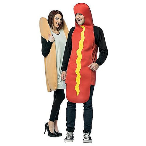 Hot Dog & Bun Couples Costume