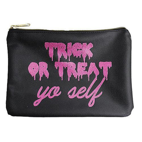 Makeup Bag Treat Yo Self""