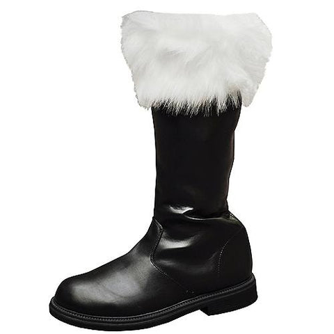 Santa Boot with Fur Cuff | Horror-Shop.com