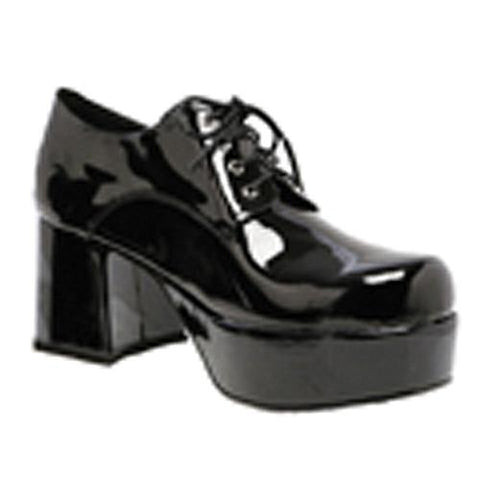 Men's Patent Leather Platform Shoe