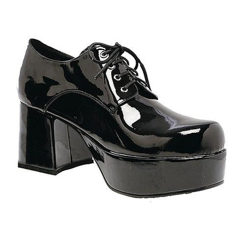 Men's Patent Leather Platform Shoe | Horror-Shop.com