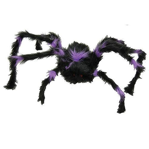 30" Black Hairy Spider