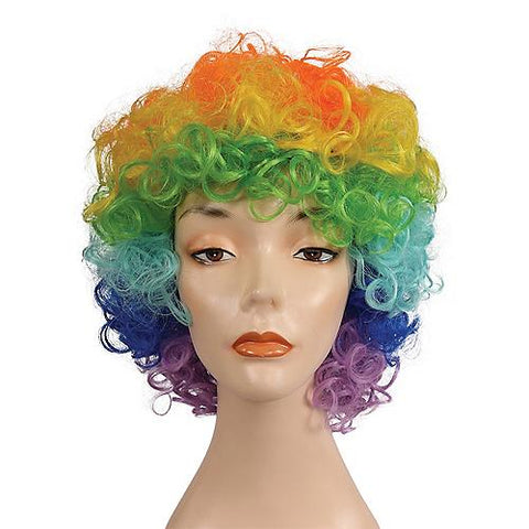 Deluxe Long Curly Clown Wig