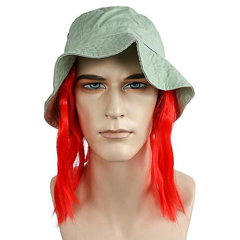 Tramp Clown Hat with Hair | Horror-Shop.com