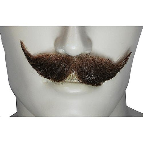 M204 Mustache - Human Hair | Horror-Shop.com