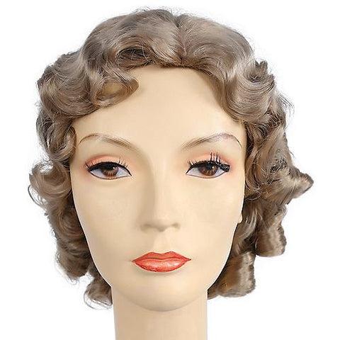 1930s Fingerwave Fluff Wig