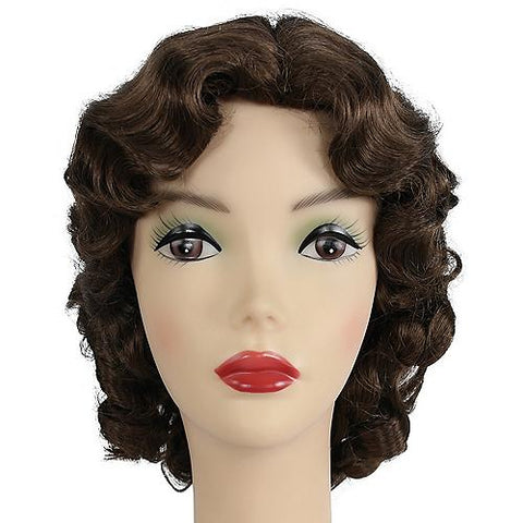 1930s Fingerwave Fluff Wig | Horror-Shop.com