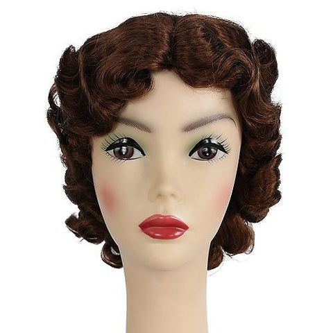 1930s Fingerwave Fluff Wig | Horror-Shop.com