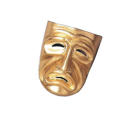 Gold Tragedy Mask