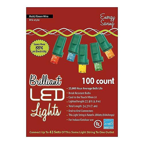 100-Count M5 Holiday Lights | Horror-Shop.com