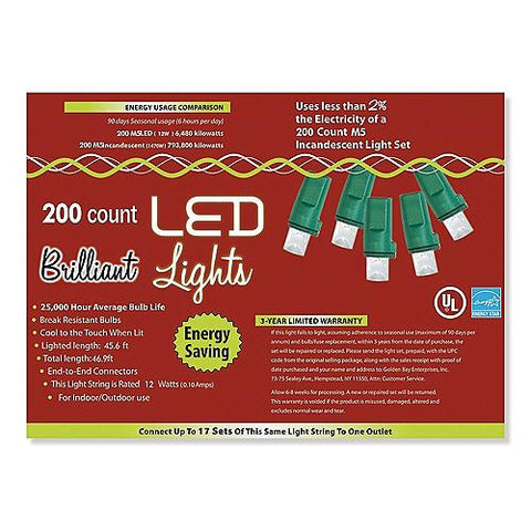 200-Count M5 Holiday Lights