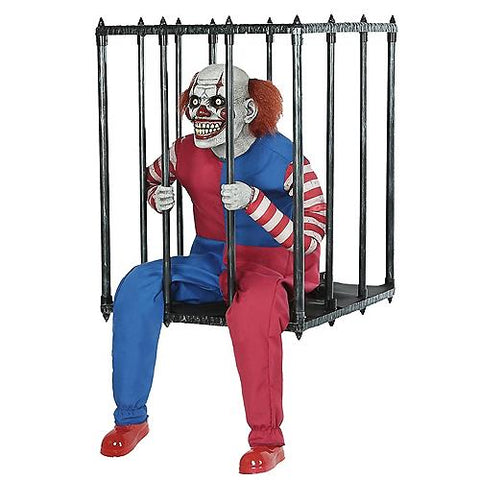 Animated Caged Clown Walk Around Costume