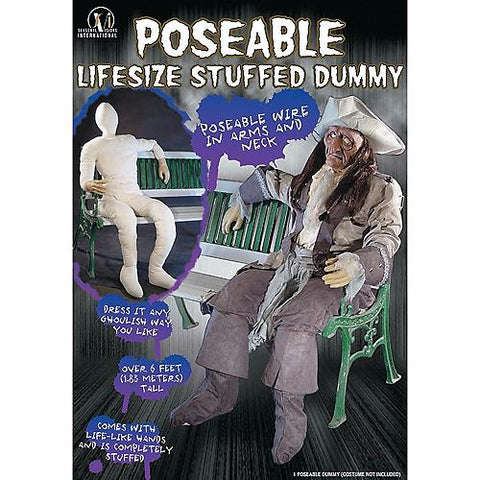 Dummy Poseable with Hands & Arms