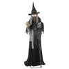 Lunging Haggard Witch 6 Ft Animated Prop 