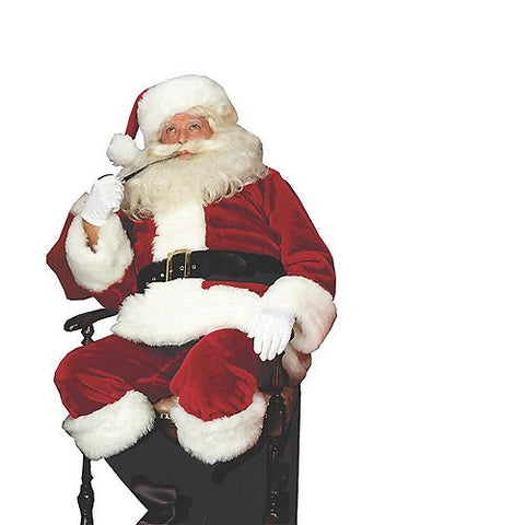 Men's Crimson Imperial Plush Santa Suit | Horror-Shop.com