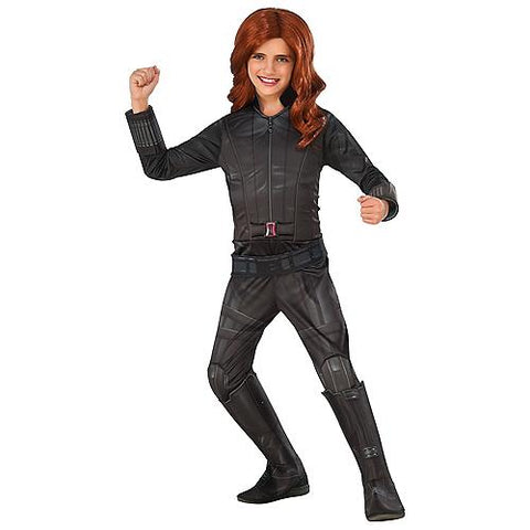 Girl's Deluxe Black Widow Costume